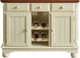 A-America® British Isles Buttermilk/Merlot Wine Server-0