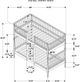 Coaster® Abram Almond Youth Twin Over Twin Bunk Bed with Ladder-3
