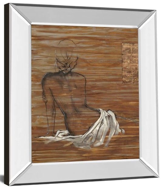 Classy Art Maya by Saro Mirror Framed Wall Art-0