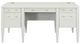 Martin Furniture Sashta White Half Pedestal Desk-1