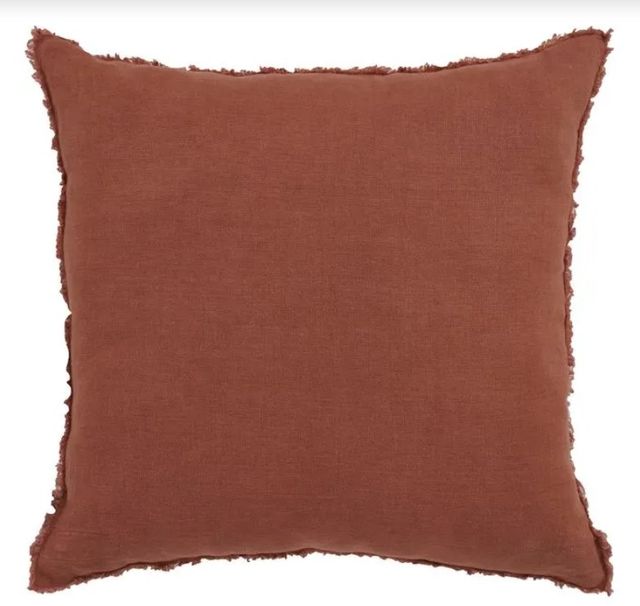 Renwil® Roselyn Terracotta 22''x22'' Decorative Pillow-0