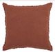 Renwil® Roselyn Terracotta 22''x22'' Decorative Pillow-0