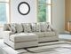Benchcraft® Laurelgrove 2-Piece Pebble Left-Arm Facing Sectional and Chaise-1