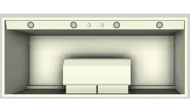 Vent-A-Hood® 54" Biscuit Wall Hood-2