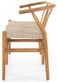Magnolia Home by Joanna Gaines Lennox Brown/White Dining Bench-2