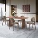 ACME Furniture Hadasa 2-Piece Light Brown/Walnut Dining Side Chair Set-1