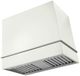 AGA Loge 36" White Wall Mounted Range Hood with Brushed Nickel Trim-0