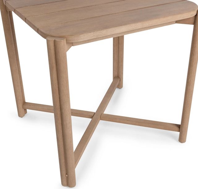 Classic Home Oliver Butterscotch Wooden Outdoor Gathering Table-3