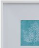 Bassett Mirror 4-Piece White Coral on Blue Framed Print Set-1