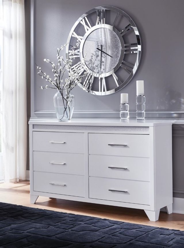 Signature Design by Ashley® Jarlee White Dresser-4