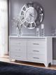 Signature Design by Ashley® Jarlee White Dresser-4