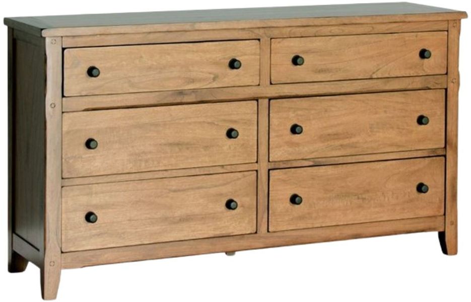 Sunny Designs™ Sedona Rustic Oak Petite Dresser | Bob Mills Furniture