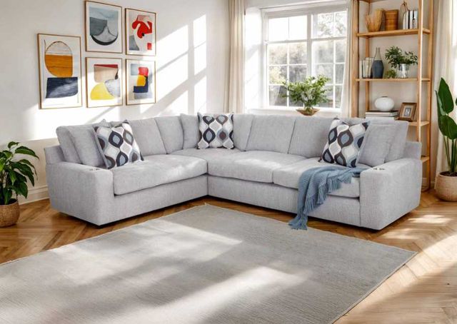Franklin™ Venus 2-Piece Blast N Dove Sectional-2