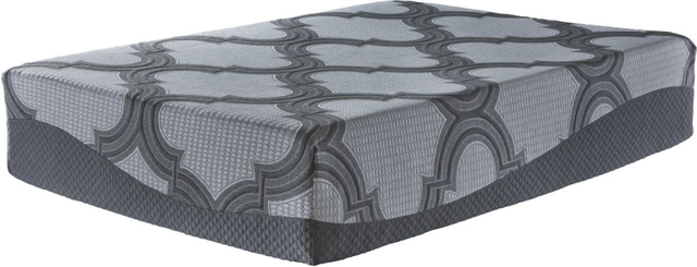 Sierra Sleep® by Ashley® 2-Piece 12" Hybrid and Good  Adjustable Foundation Queen Mattress Set-2