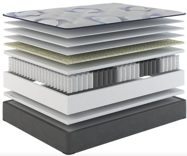 Sherwood® Bedding Resort XXV UF TT 14" Wrapped Coil Extra Firm Tight Top Queen Mattress-3