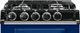 AGA™ Classic City 24" Dark Blue Pro Style Dual Fuel Range-1