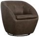 Flexsteel® Wade Milk Chocolate Swivel Chair-0