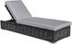 Enclover Chestnut Black/Slate Chaise Lounger-0