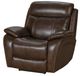 BarcaLounger® Sandover Tri-Tone Chocolate Leather Power Recliner-3