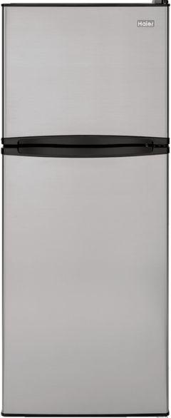 Haier 9.8 Cu. Ft. Stainless Steel Top Freezer Refrigerator