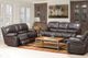 Titus Furniture Chocolate Power Recliner Chair-1