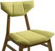 Armen Living Amaris Olive Green/Walnut Dining Chair-5