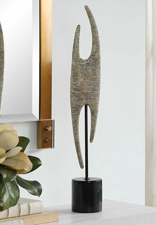 Uttermost® Pochette Black/White Sculpture-1