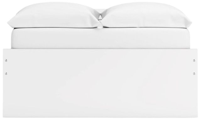 Signature Design by Ashley® Onita White Full Platform Bed with 1 Side Storage-4