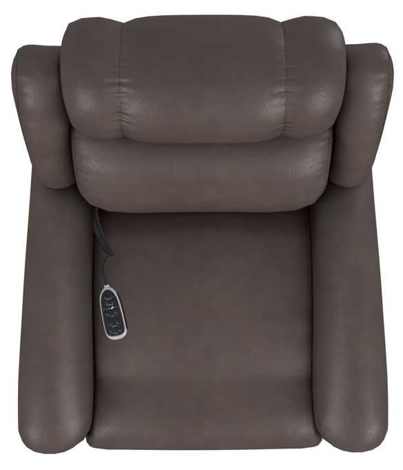 La-Z-Boy® Clayton Godiva Gold Power Lift Recliner with Massage and Heat-4