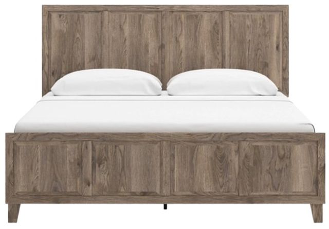 Signature Design by Ashley® Keithland Brown King Panel Bed-1