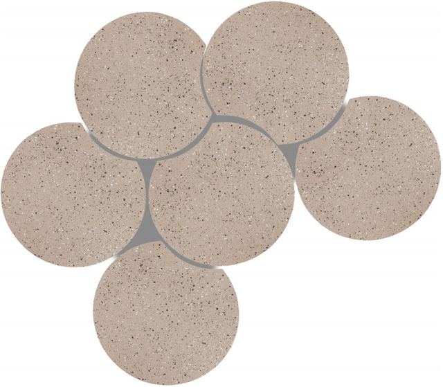 Meridian Furniture Dimple 6-Piece Taupe Modular Nesting Coffee Table Set-2