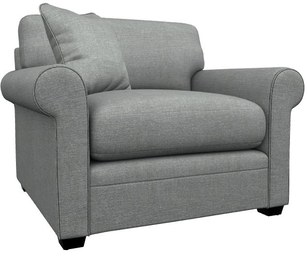 La-Z-Boy® Olson Silver Chair and a Half-0