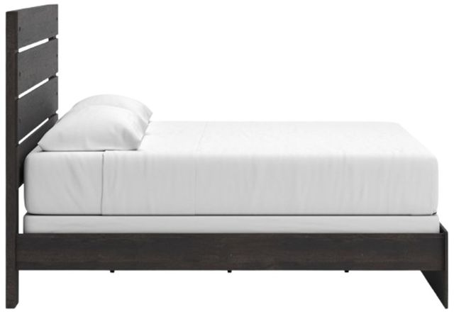 Signature Design by Ashley® Hollivern Dark Gray King Panel Bed-2