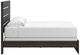 Signature Design by Ashley® Hollivern Dark Gray King Panel Bed-2