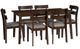 Powell® Daly 7-Piece Brown/Sand Dining Set-0