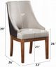 ACME Furniture Gilsea 2-Piece Brown Dining Side Chair Set-2