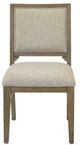 Martin Furniture Bluff Point Tawny Brown Upholstered Dining Side Chair-1