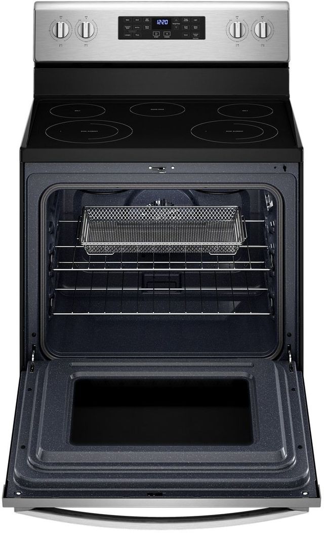 Whirlpool® 30" Stainless Steel Freestanding Electric Range-2