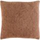 Surya Camilla Camel 18"x18" Toss Pillow with Polyester Insert-0