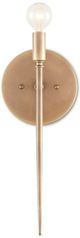 Currey & Company Bagno Bel Canto Antique Brass Wall Sconce-1