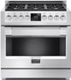 Fulgor Milano® Sofia 600 Series 36" Stainless Steel Pro Style Dual Fuel Range-0
