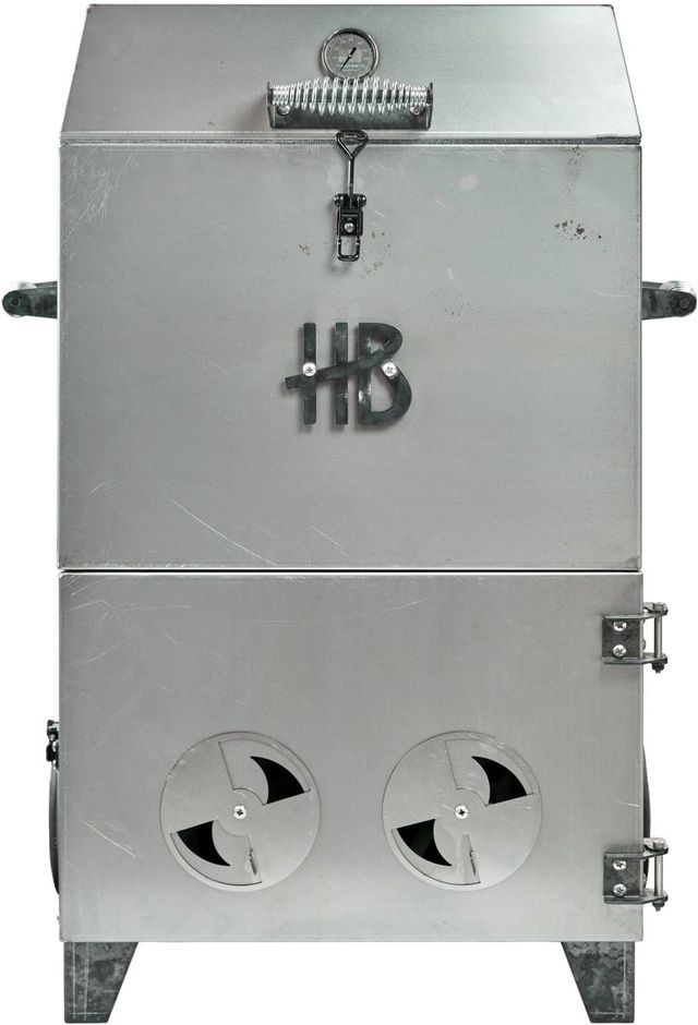 Hasty Bake Roughneck Barrel Corten Steel Smoker-0