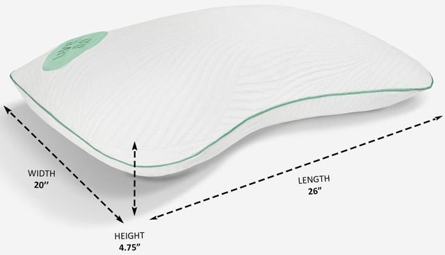 BEDGEAR® Level 0.0 Performance® Cuddle Pillow-4