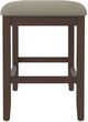 Emerald Home Seneca Beige/Walnut Brown Gathering Height Bench-4