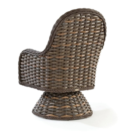 Lane Venture® South Hampton Brown Swivel Dining Chair-1