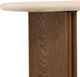 Dovetail Furniture Oja Brown/Cream Console Table-3
