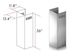 ZLINE 36" Stainless Steel Chimney Extension -2