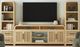Elements International Ridgemont 3-Piece Natural Entertainment Unit with 82" TV Console-0