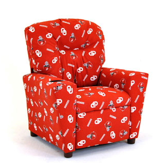Kidz World Collegiate Living Room Youth Recliners-0