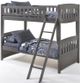 Night & Day Furniture™ Cinnamon Stonewash Twin/Twin Bunk Bed-0